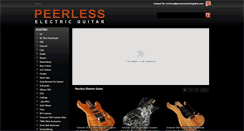 Desktop Screenshot of peerlesselectricguitar.com